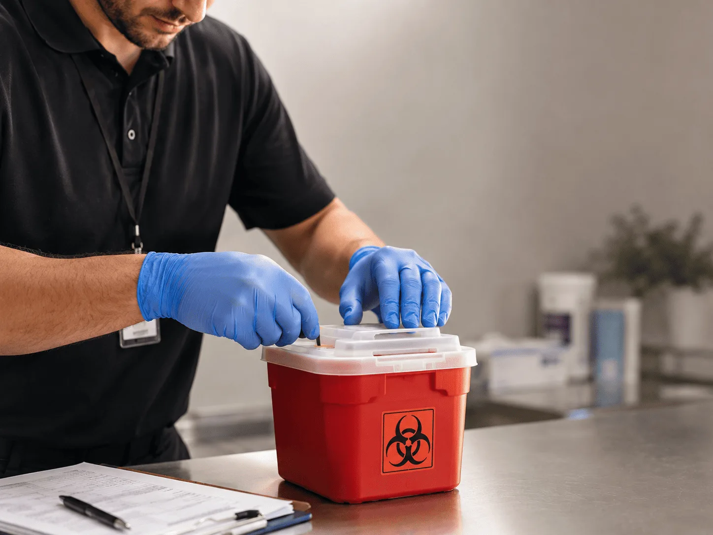 Why choose Sharps Waste Disposal in Natoma, KS
